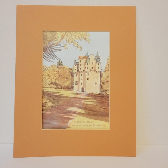 Neil J.H.MacLeo Craigievar Castle Lumphanan,Aberdeensh Colour-Reproduction Print - Picture 3 of 10
